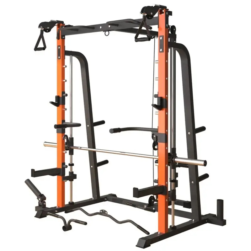 Home Gym Power Rack - โรงงานยอดนิยม Smith Machine Commercial Power Cage
