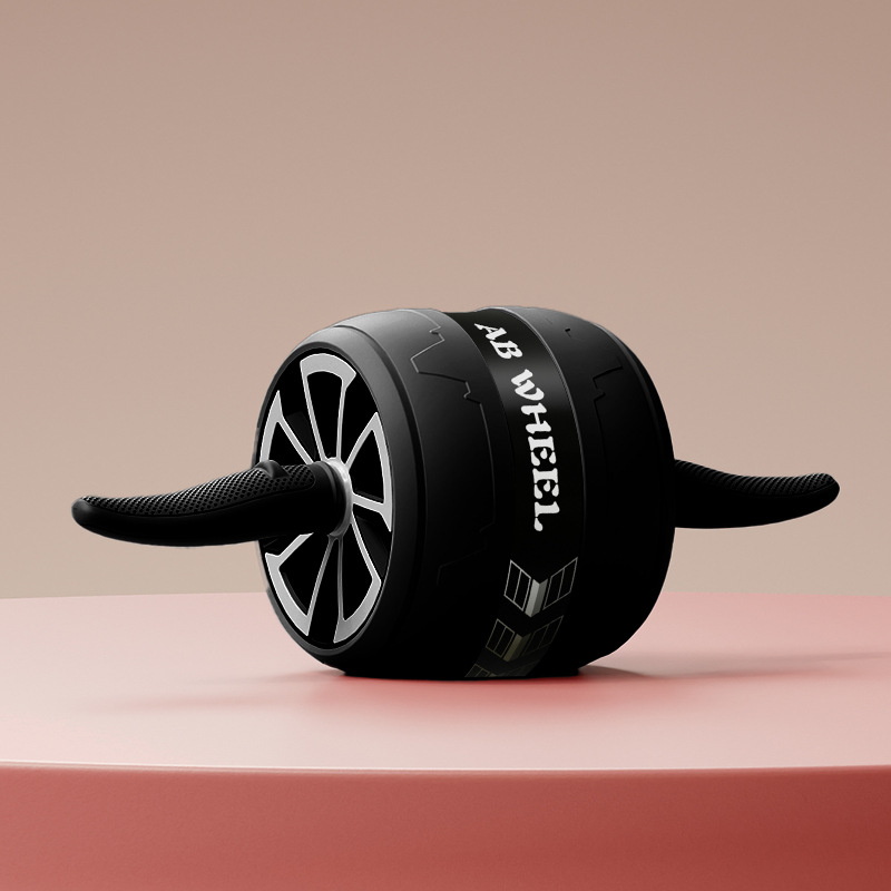 Home Gym Second - ล้อบริหารหน้าท้องแบบเงียบ อุปกรณ์ออกกำลังกายที่บ้าน เสริมสร้างกล้ามเนื้อแกนกลางลำตัวและหน้าท้อง