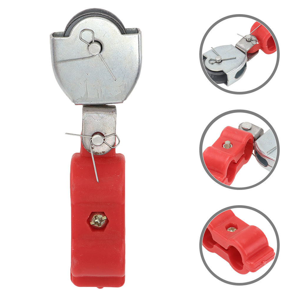 Cable Pulley System - รอกสายเคเบิล 6 ชิ้น พร้อมลวดสลิงเหล็ก รอกหมุนสำหรับงานหนัก ใช้ยกและเคลื่อนย้ายในระบบลวดสลิงของเครนเหนือศีรษะ