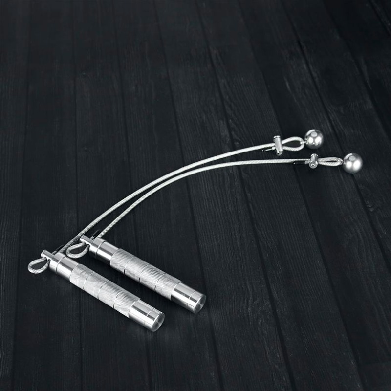 Jump Rope Bearing - เชือกกระโดดไร้สายสแตนเลสพร้อมลูกปืน, เชือกกระโดดเผาผลาญไขมันลดน้ำหนัก, อุปกรณ์ฝึกออกกำลังกายแบบพกพา
