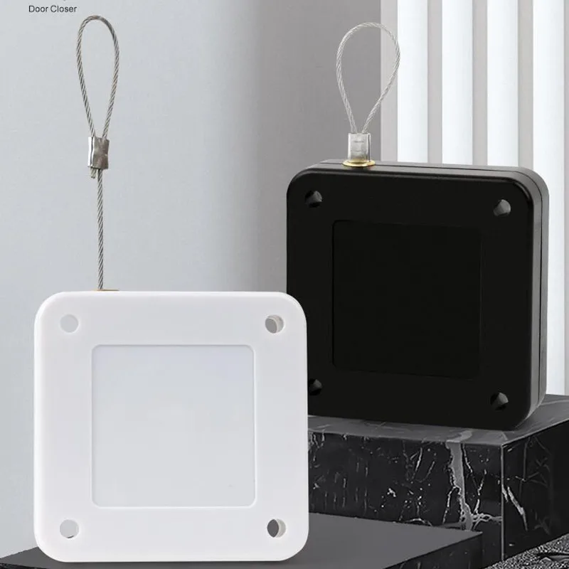 Cable Pulley System - ประตูอัตโนมัติ Closer ประตู PULLER ลวดเชือก Retractable