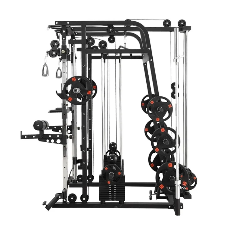 Home Gym Power Rack - เครื่องออกกำลังกายแบบรวม 2026 คอมไบน์พาวเวอร์แร็ค สมิธแมชชีน ฟังก์ชันนอลเทรนเนอร์ สำหรับยิมที่บ้าน