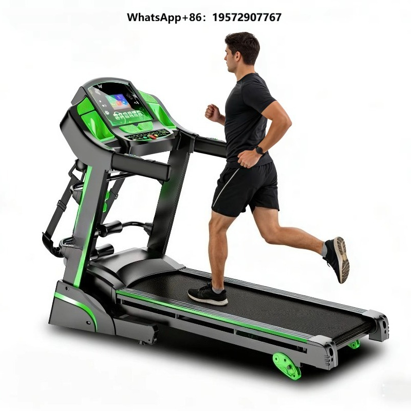 Home Gym Luxury - เครื่องเดินออกกำลังกายอเนกประสงค์กึ่งเชิงพาณิชย์สุดหรู พร้อมฟังก์ชันปรับความชัน เงียบสงบ ควบคุมผ่านบลูทูธและแอปพลิเคชัน รองรับน้ำหนักได้ถึง 140