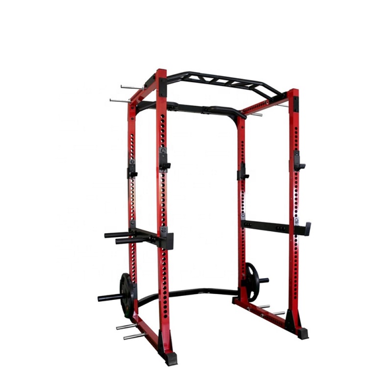 Home Gym Multifunctional - แร็คออกกำลังกายอเนกประสงค์แบบตรง แร็คพาวเวอร์ยิม แร็คสควอท สำหรับยิมที่บ้าน 1