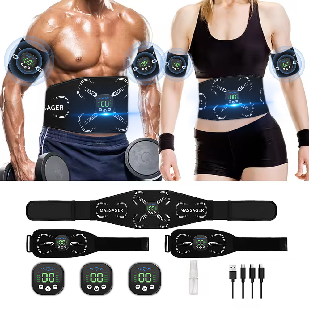 Home Gym House - เครื่องกระตุ้นกล้ามเนื้อ EMS เครื่องฝึกกล้ามเนื้อหน้าท้อง บริหารกล้ามเนื้อแขน หน้าท้อง ขา