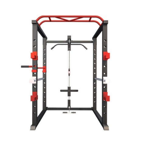 Home Gym Power Rack - แร็คออกกำลังกายที่บ้านที่ดีที่สุด แร็คสควอท สถานีออกกำลังกายแบบมัลติฟังก์ชั่น พร้อมขาย 1