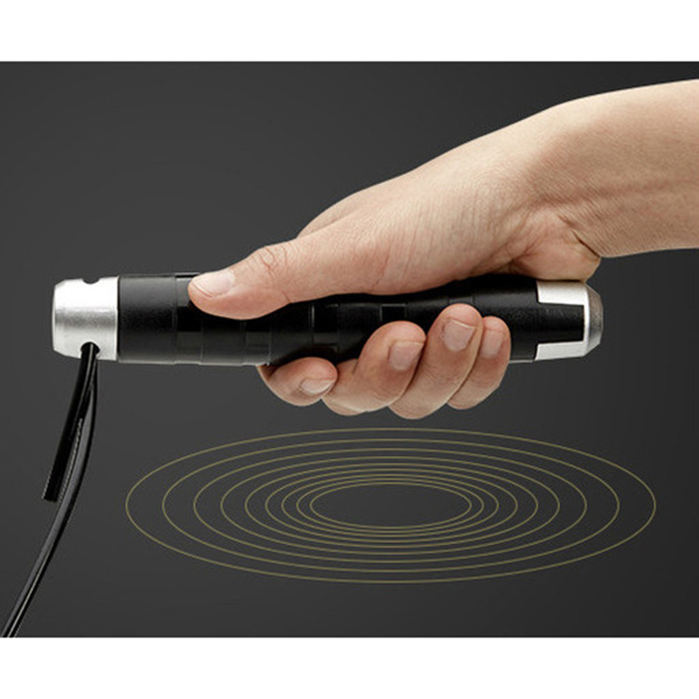 เชือกกระโดดเหล็กสีดำ ระบบลูกปื - Jump Rope Bearing บทวิจารณ์และราคา