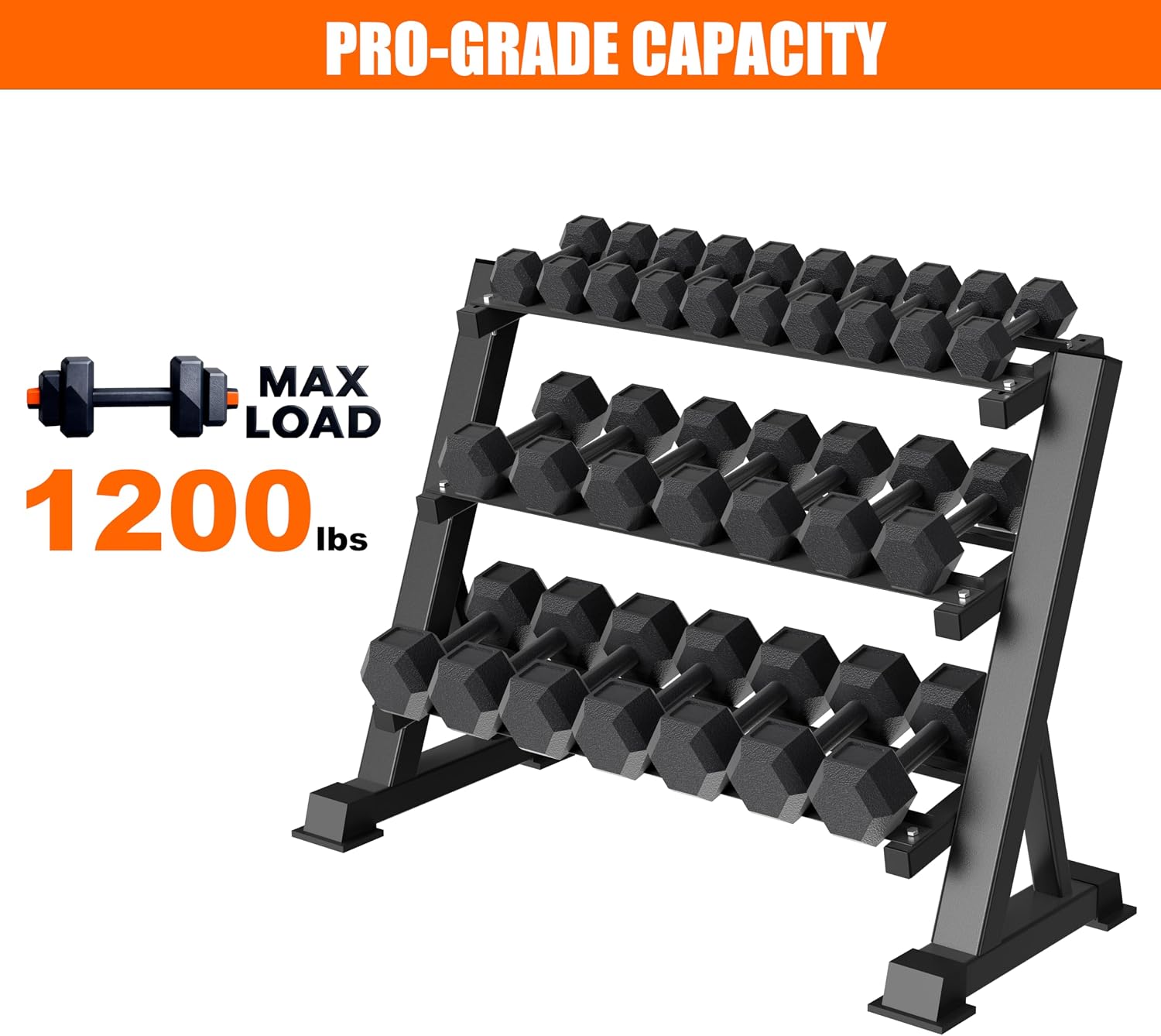 ชั้นวางดัมเบลแบบสามชั้นสำหรับง - Home Gym Weight บทวิจารณ์และราคา