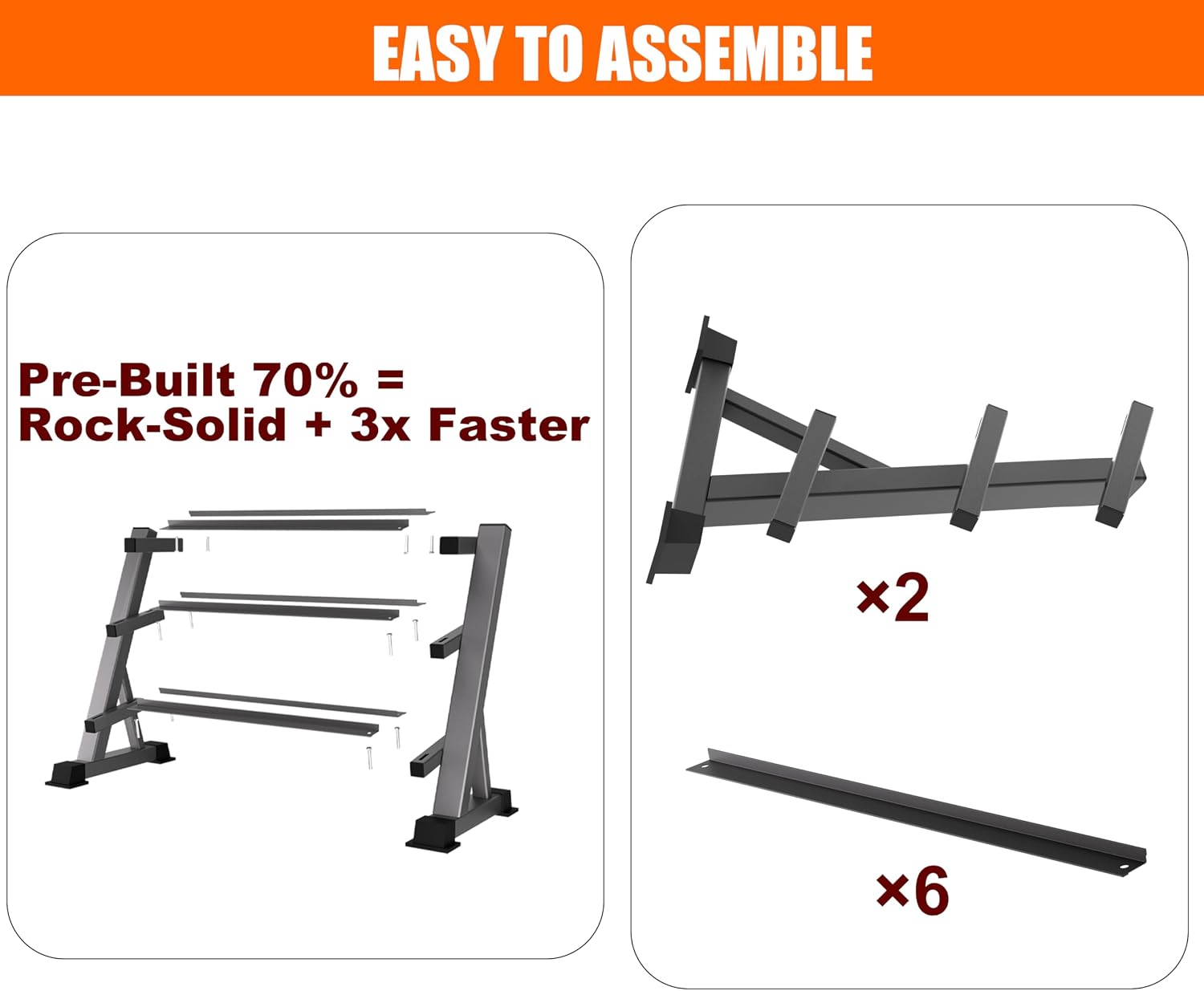 ชั้นวางดัมเบลแบบสามชั้นสำหรับง - Home Gym Weight บทวิจารณ์และราคา