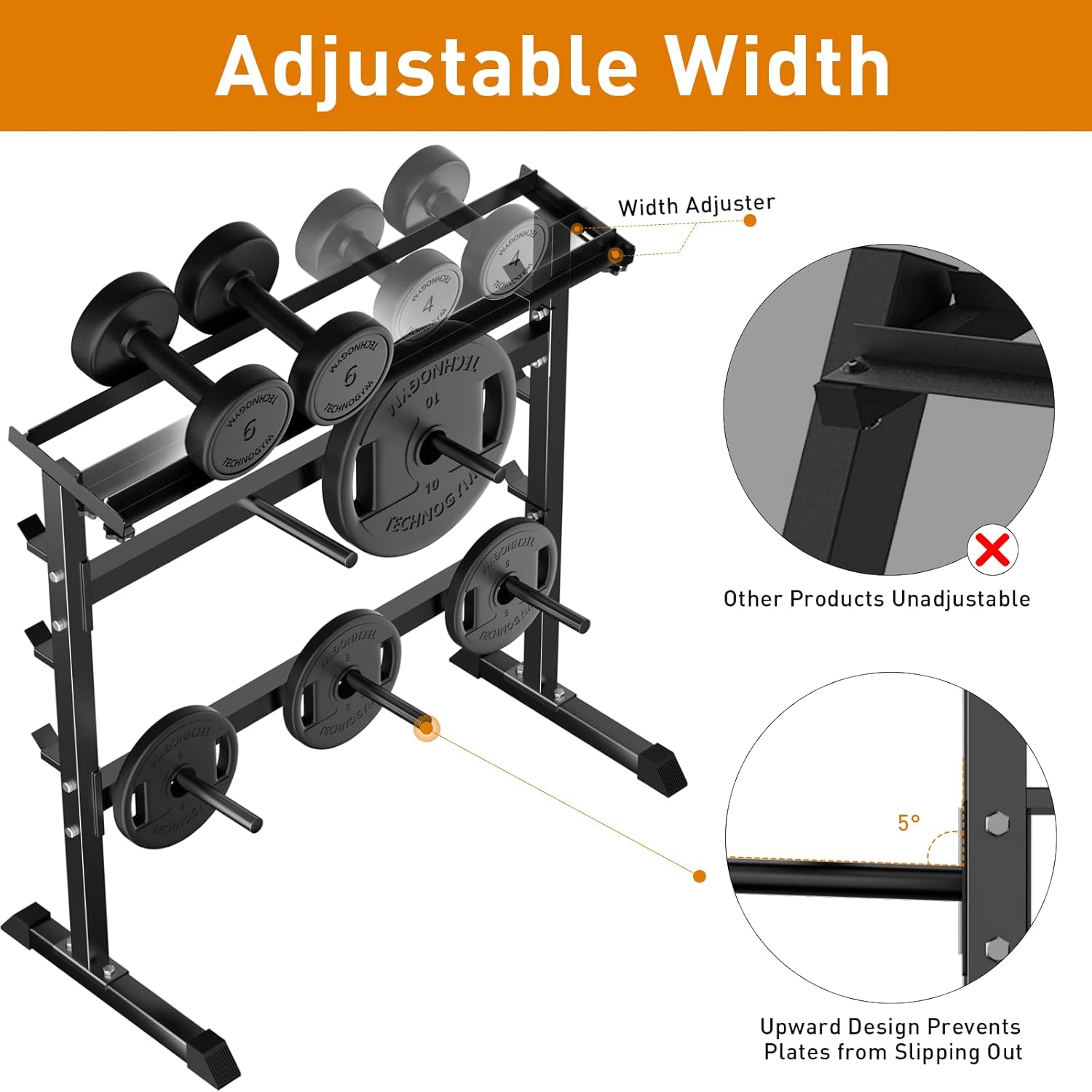 ชั้นวางเก็บน้ำหนักสำหรับฝึกควา - Home Gym Weight บทวิจารณ์และราคา