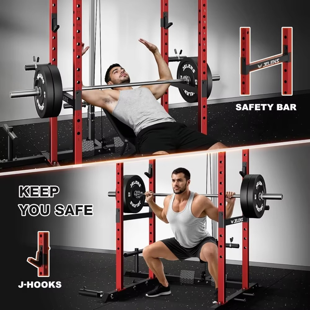 แร็คออกกำลังกายอเนกประสงค์ S21 - Home Gym Power Rack บทวิจารณ์และราคา