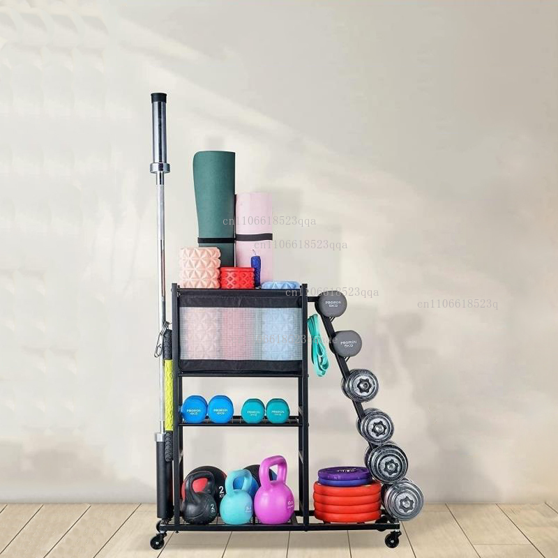 ชั้นวางอุปกรณ์ออกกำลังกายแบบมี - Home Gym Yoga Mat Storage บทวิจารณ์และราคา