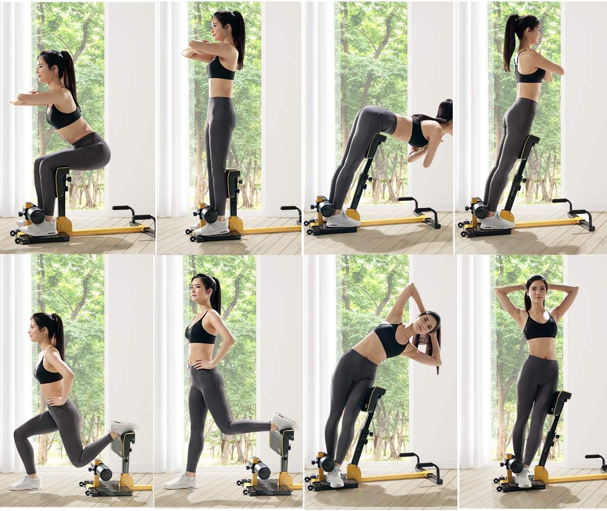 เครื่องออกกำลังกายแบบโฮมยิมสำห - Home Gym Yellow บทวิจารณ์และราคา