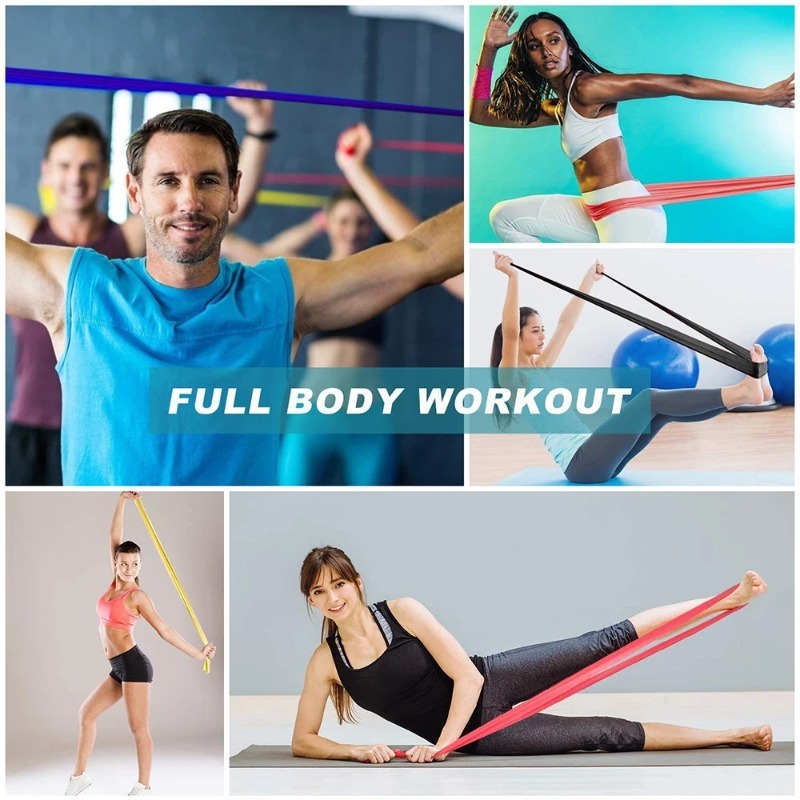 ยางยืดออกกำลังกายจากน้ำยางธรรม - Home Gym House บทวิจารณ์และราคา