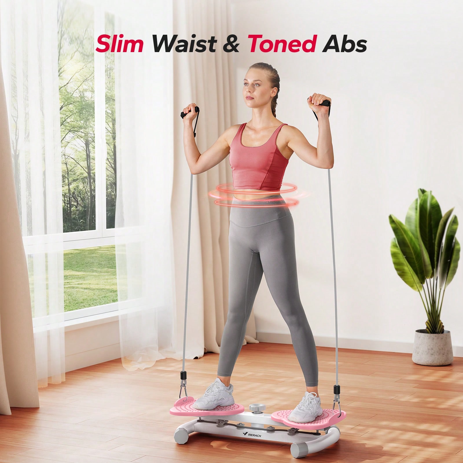 เครื่องบริหารเอว MERACH, รองรั - Home Gym House บทวิจารณ์และราคา