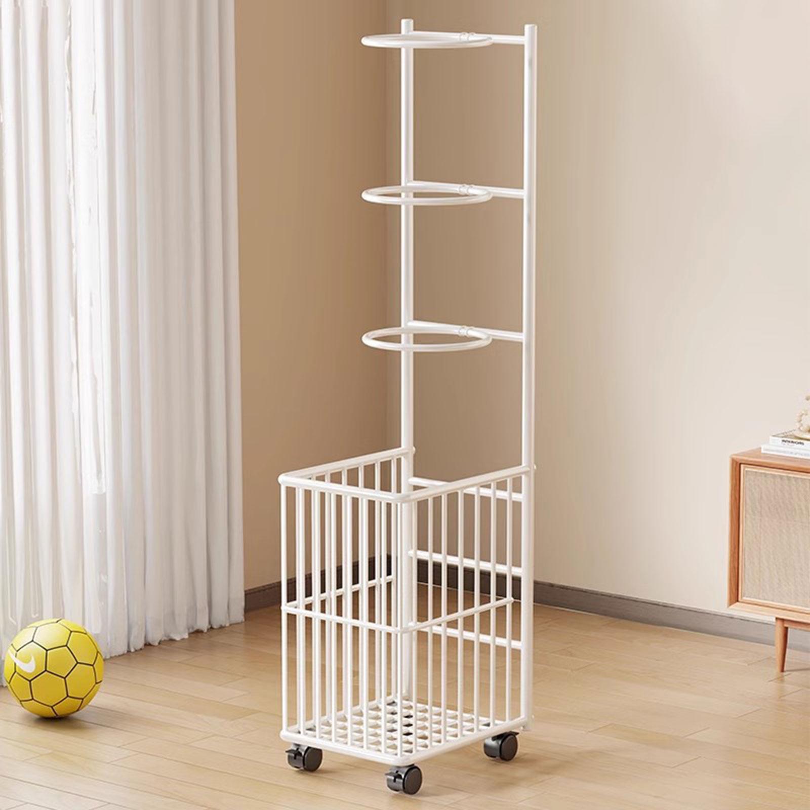 รถเข็นจัดเก็บอุปกรณ์กีฬาแบบมีล - Home Gym Yoga Mat Storage บทวิจารณ์และราคา