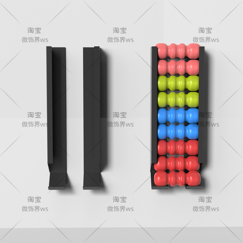 ‌ ชั้นวางลูกบอลติดผนัง - ที่วา - Home Gym Yoga Mat Storage บทวิจารณ์และราคา