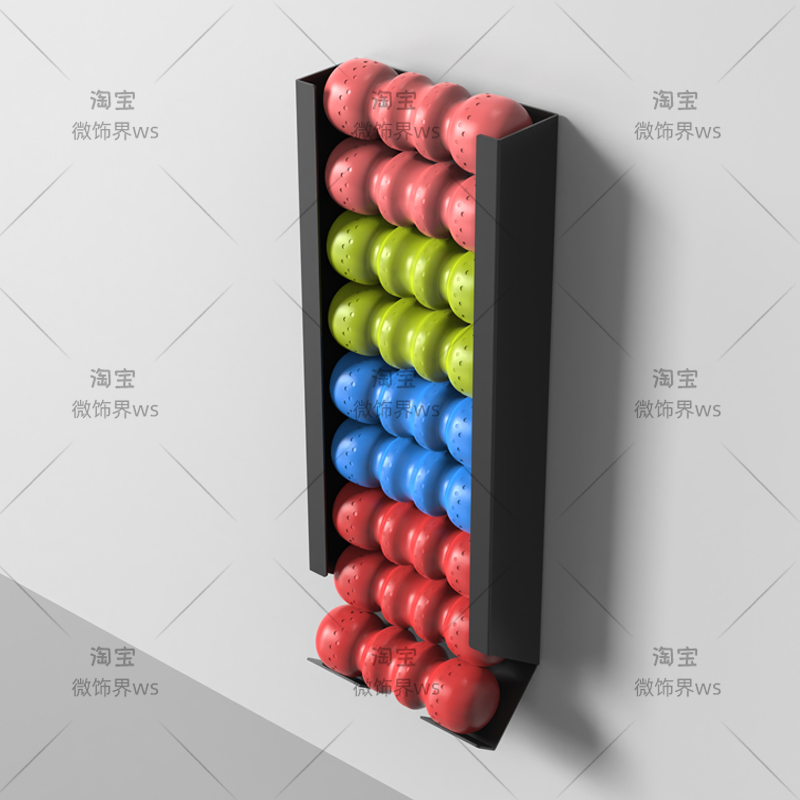 ‌ ชั้นวางลูกบอลติดผนัง - ที่วา - Home Gym Yoga Mat Storage บทวิจารณ์และราคา