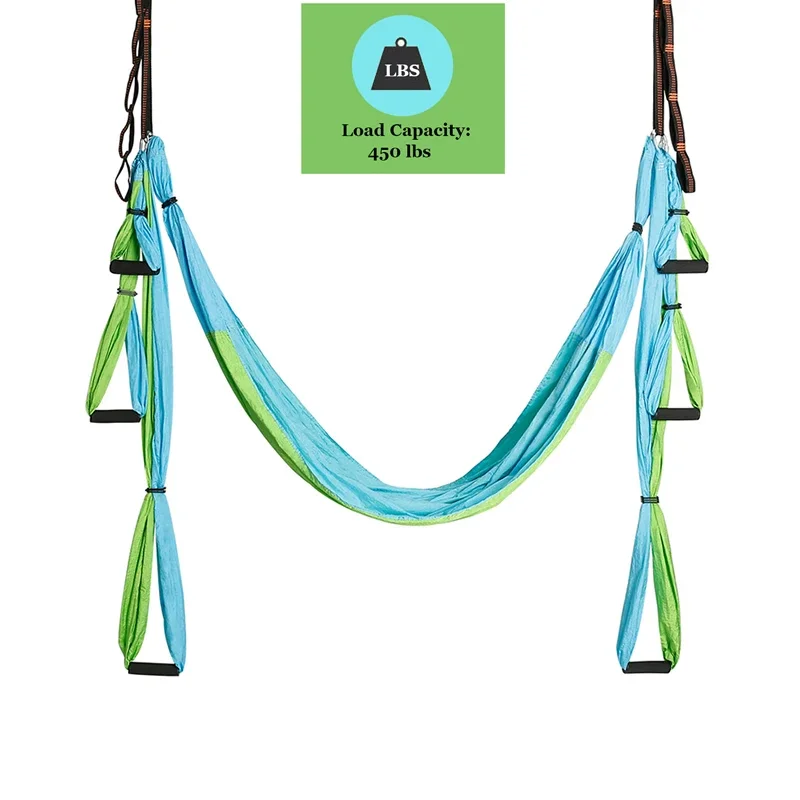เปลโยคะแบบแขวน 6 จุดยึด สำหรับ - Yoga Trapeze Swing บทวิจารณ์และราคา
