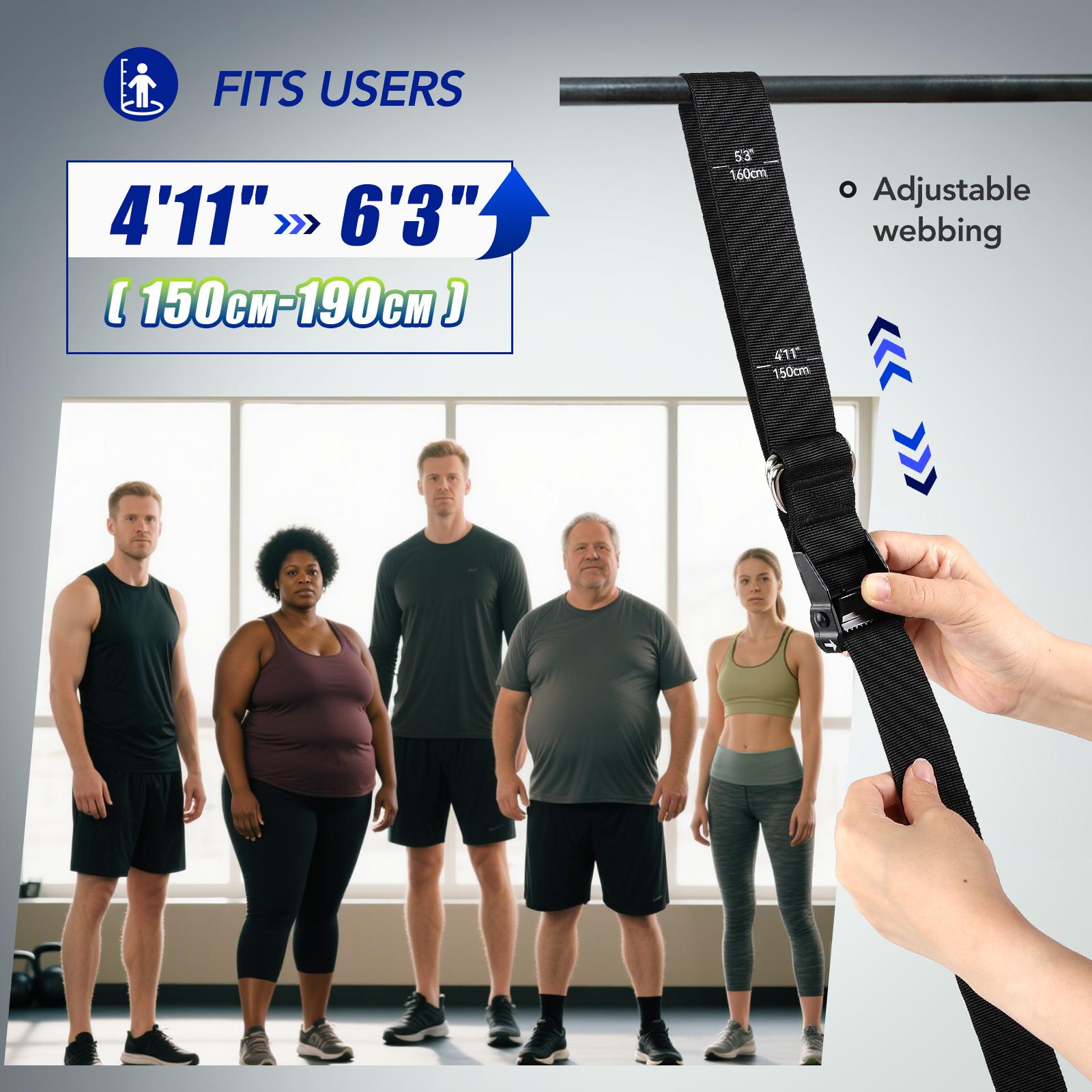ชุดสายรัดช่วยดึงข้อแบบ Heavy D - Home Gym House บทวิจารณ์และราคา
