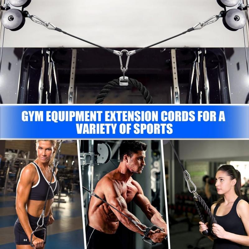 1/2 pcs GYM CABLE EXTENSION ใช - Home Gym Lat Pulldown Machine บทวิจารณ์และราคา