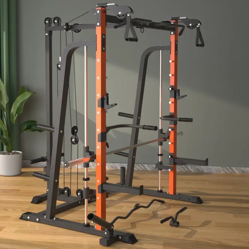 โรงงานยอดนิยม Smith Machine Co - Home Gym Power Rack บทวิจารณ์และราคา