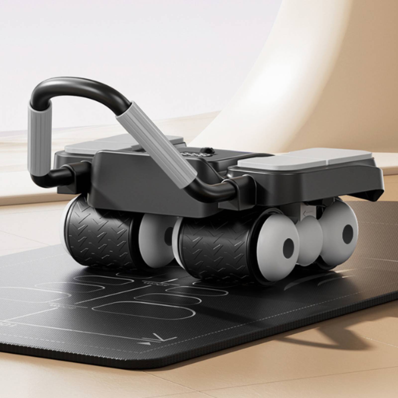 ล้อบริหารหน้าท้องแบบสี่ล้อ ใช้ - Home Gym Second บทวิจารณ์และราคา