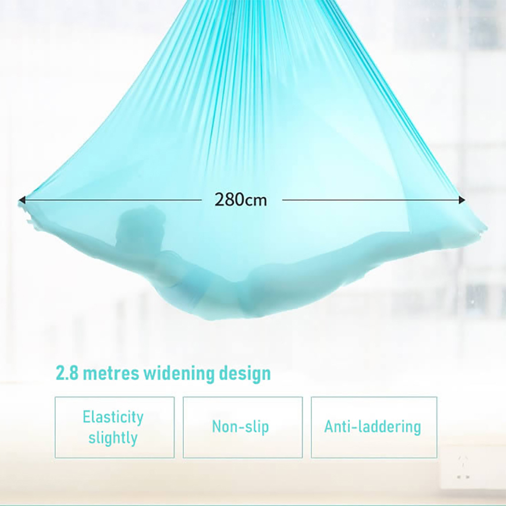 5*2.8M ฟิตเนสโยคะยืดผ้าไหม Ant - Yoga Trapeze Swing บทวิจารณ์และราคา