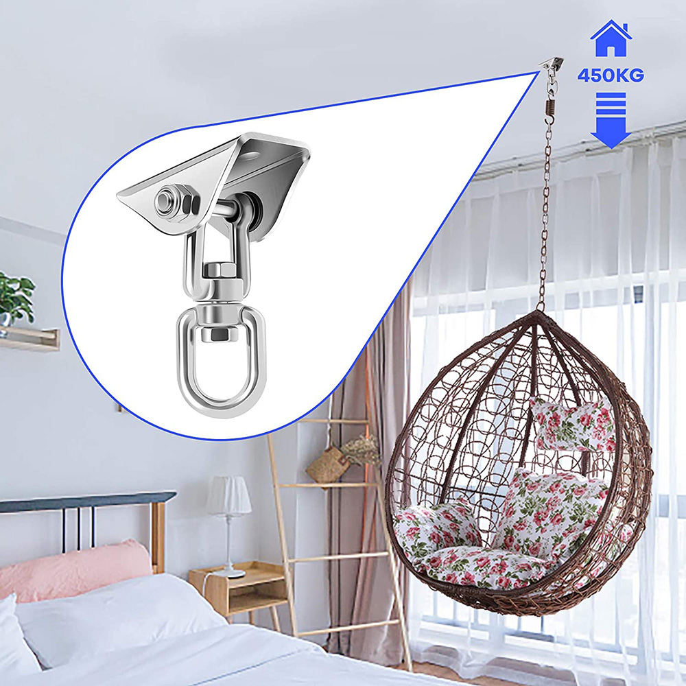 ตะขอแขวนสวิงสําหรับงานหนัก สแต - Yoga Trapeze Swing บทวิจารณ์และราคา