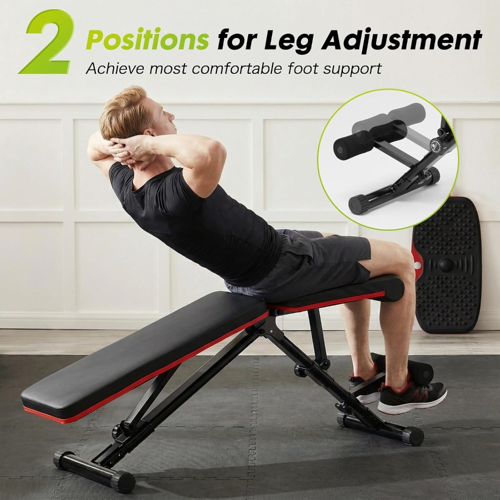ม้านั่งปรับน้ำหนักได้สำหรับการ - Home Gym Weight บทวิจารณ์และราคา