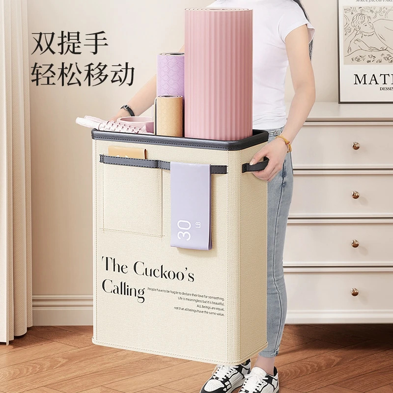 กล่องเก็บอุปกรณ์โยคะแบบพับได้  - Home Gym Yoga Mat Storage บทวิจารณ์และราคา