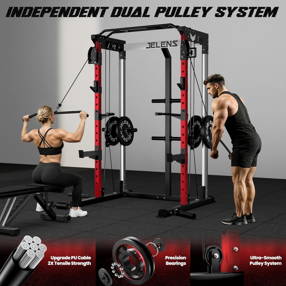แร็คยกน้ำหนักอเนกประสงค์ 2000  - Home Gym Cable Pulley System บทวิจารณ์และราคา