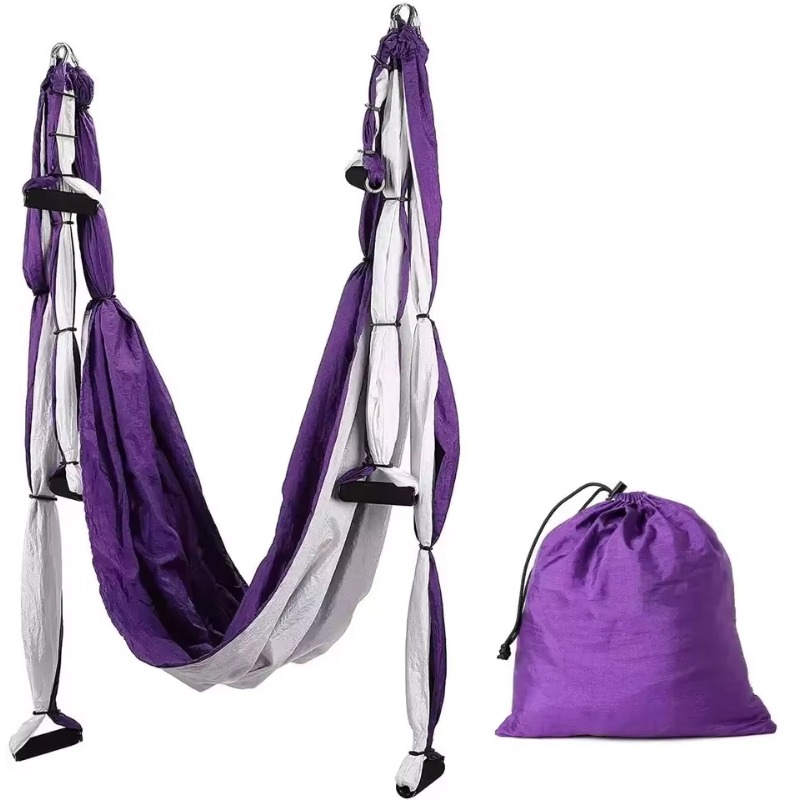 ชิงช้าโยคะแบบแขวนพร้อมสายยาว โ - Yoga Trapeze Swing บทวิจารณ์และราคา