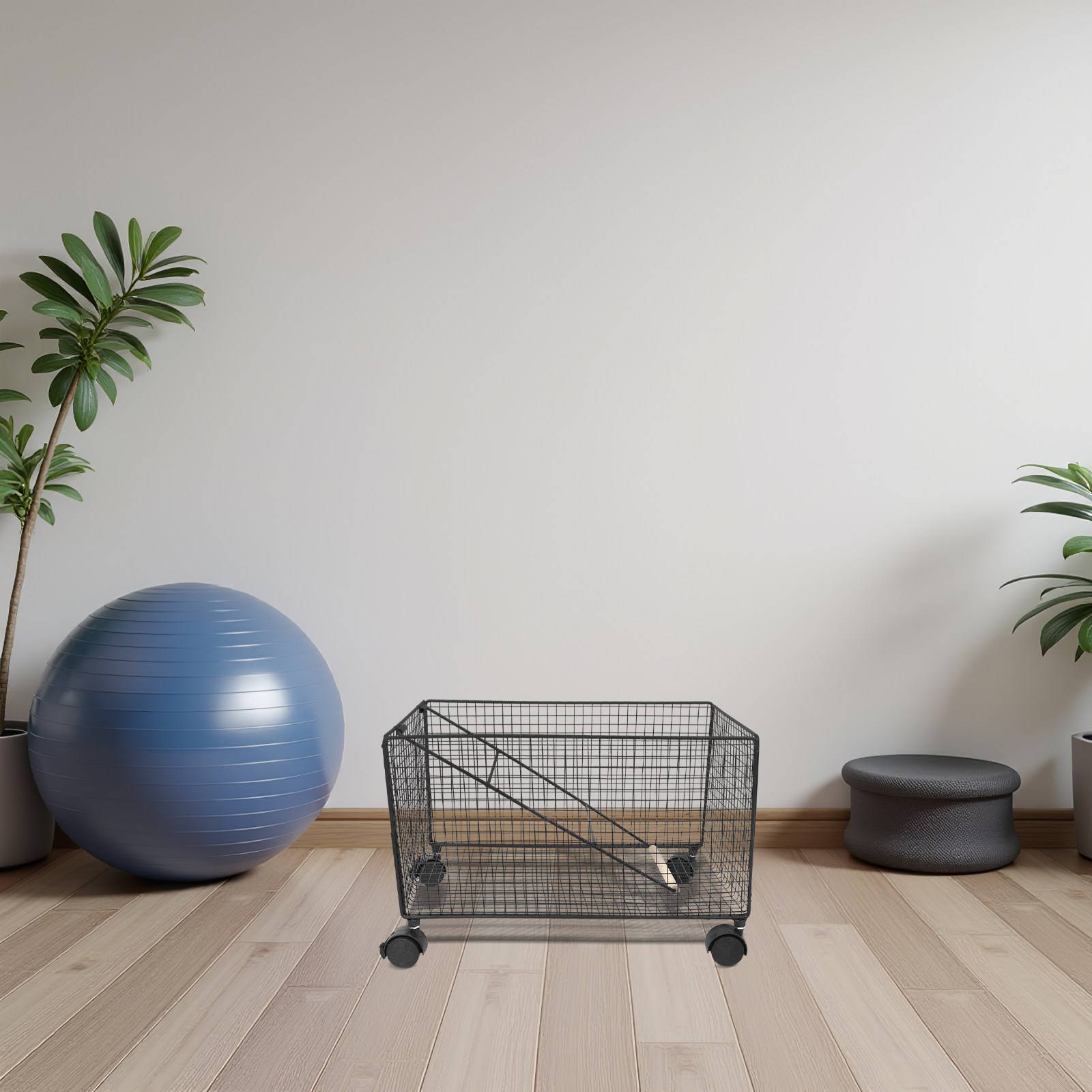 อุปกรณ์จัดเก็บอุปกรณ์ออกกำลังก - Home Gym Yoga Mat Storage บทวิจารณ์และราคา