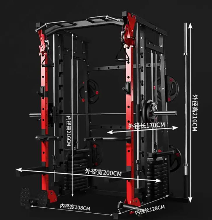 เครื่องสมิธอเนกประสงค์สำหรับกา - Home Gym Power Rack บทวิจารณ์และราคา