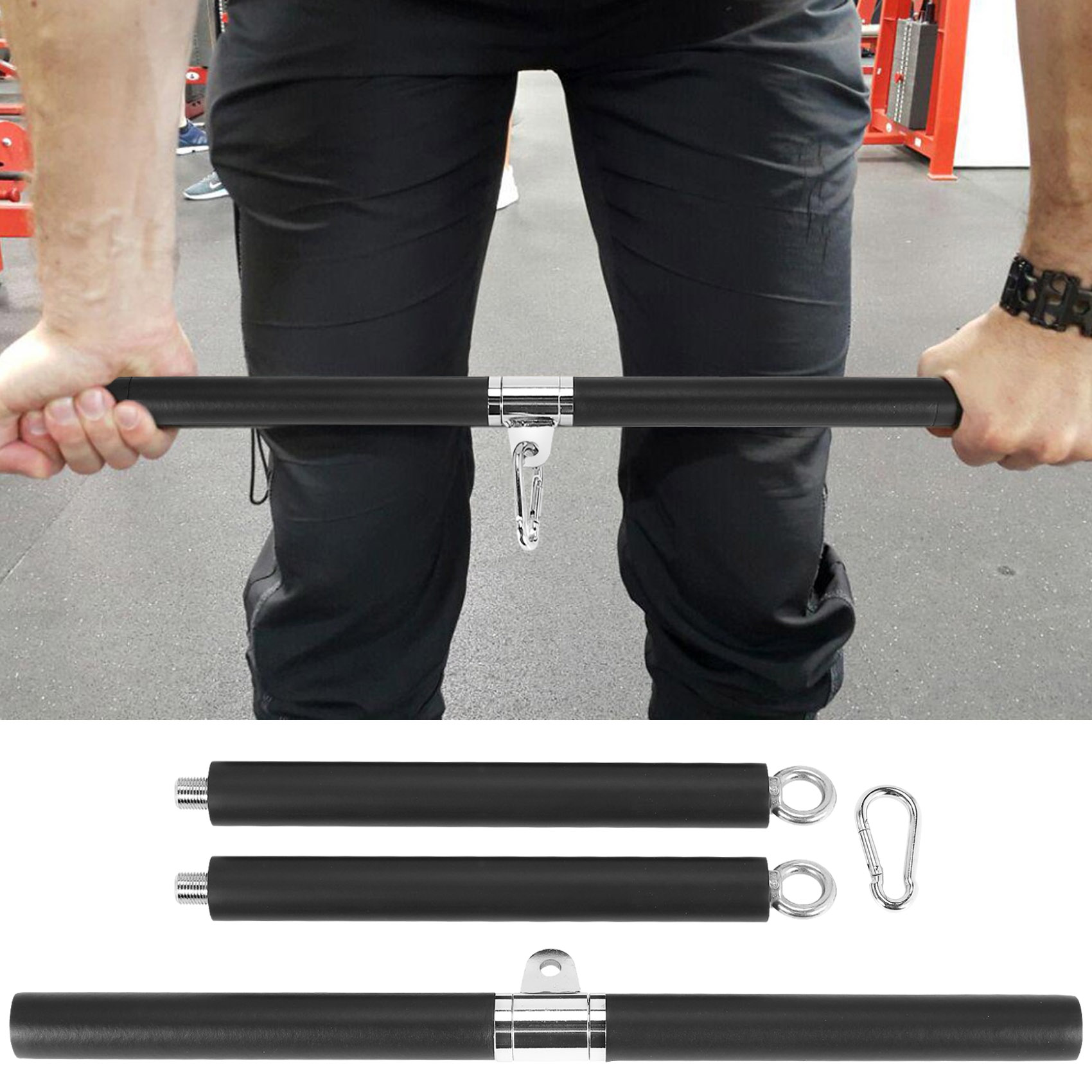 อุปกรณ์เสริมสายเคเบิลแบบปรับได - Home Gym Lat Pulldown Machine บทวิจารณ์และราคา