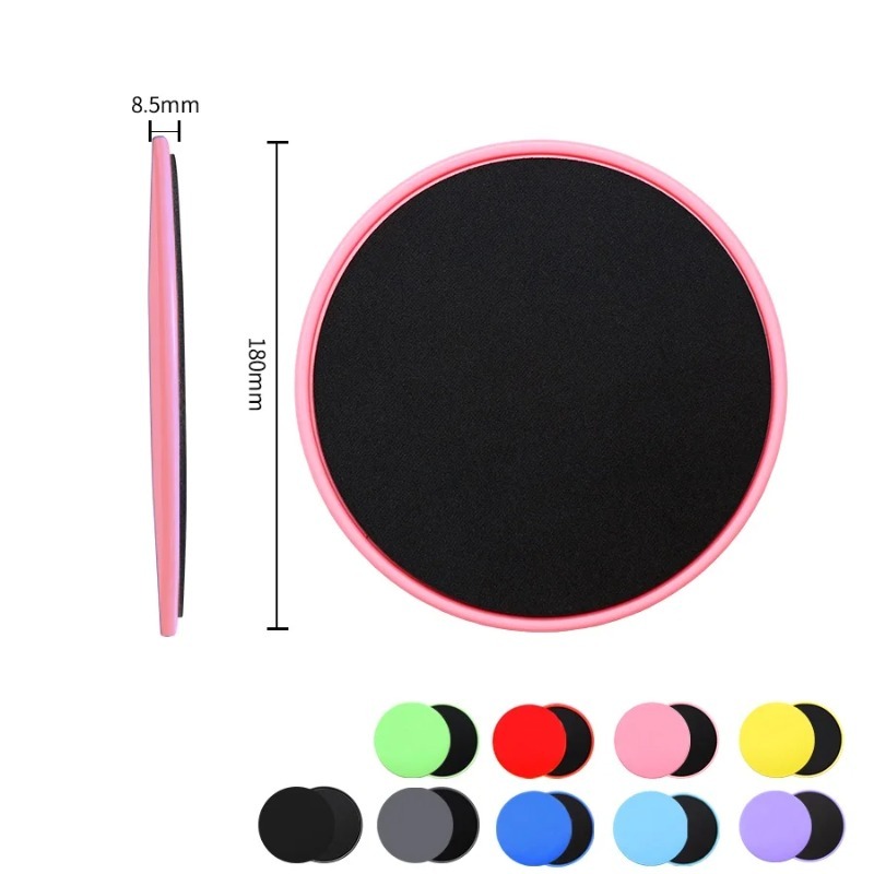 แผ่นรองออกกำลังกายแบบโค้ง 2 ชิ - Gliding Disc Slider บทวิจารณ์และราคา