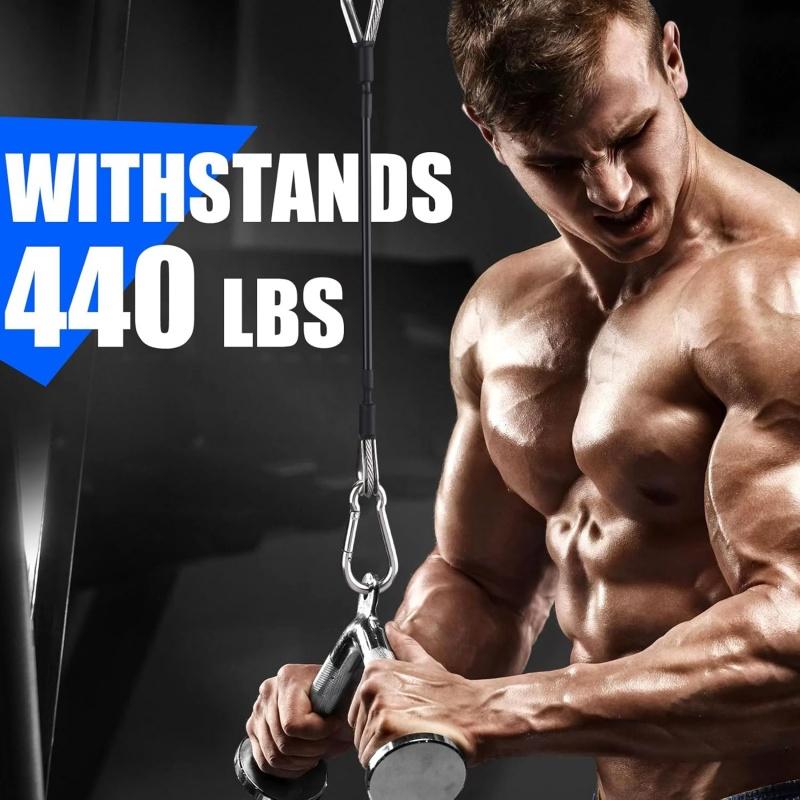 1/2Pcs GYM CABLE EXTENSION ใช้ - Home Gym Lat Pulldown Machine บทวิจารณ์และราคา