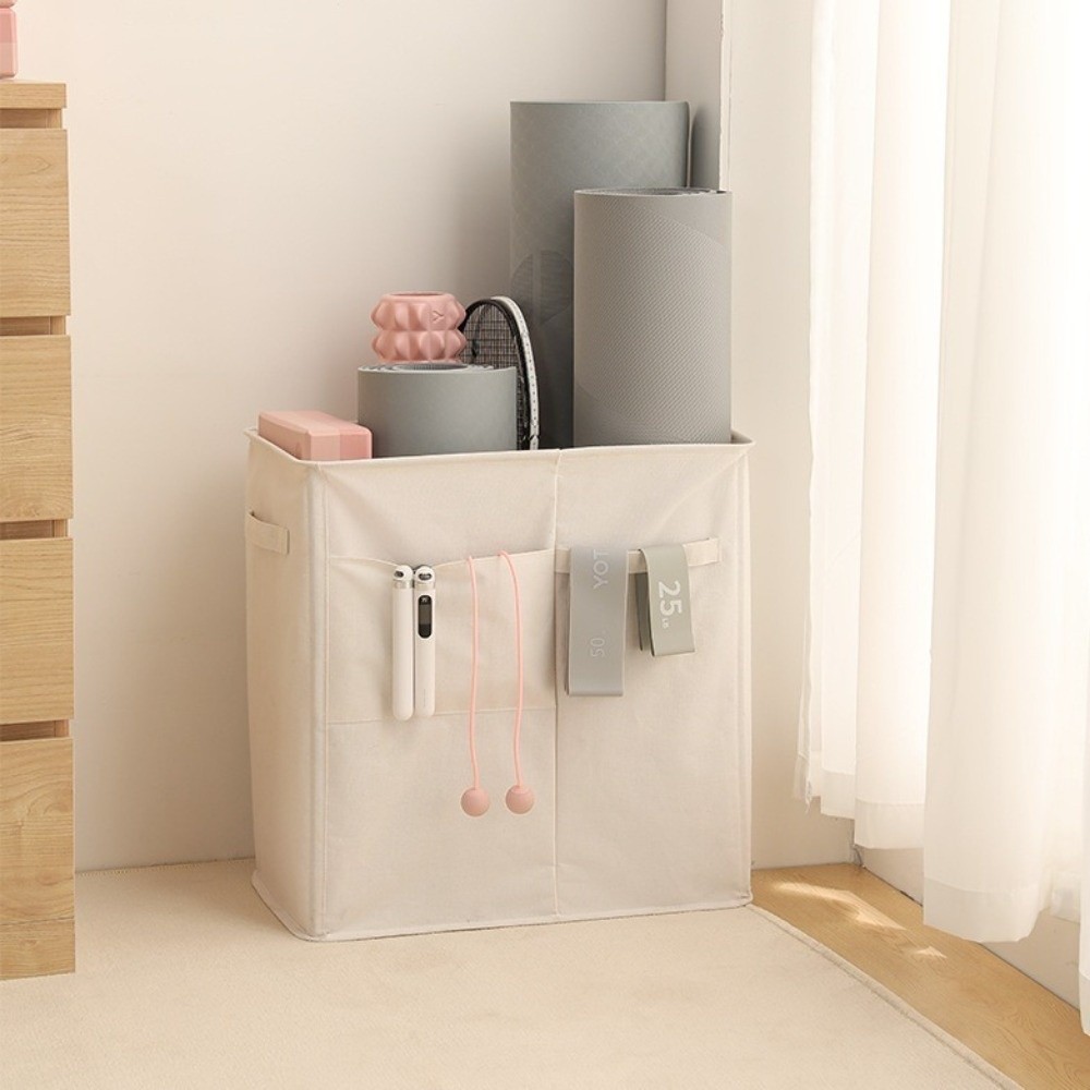 พับเสื่อโยคะตะกร้าเก็บความจุขน - Home Gym Yoga Mat Storage บทวิจารณ์และราคา