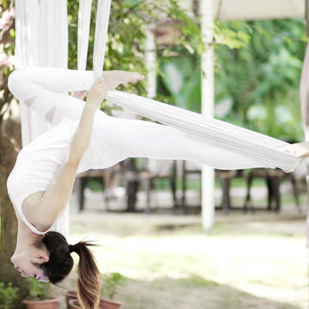 เปลโยคะไนลอนแบบแขวน ทนทาน ผ้าก - Yoga Trapeze Swing บทวิจารณ์และราคา