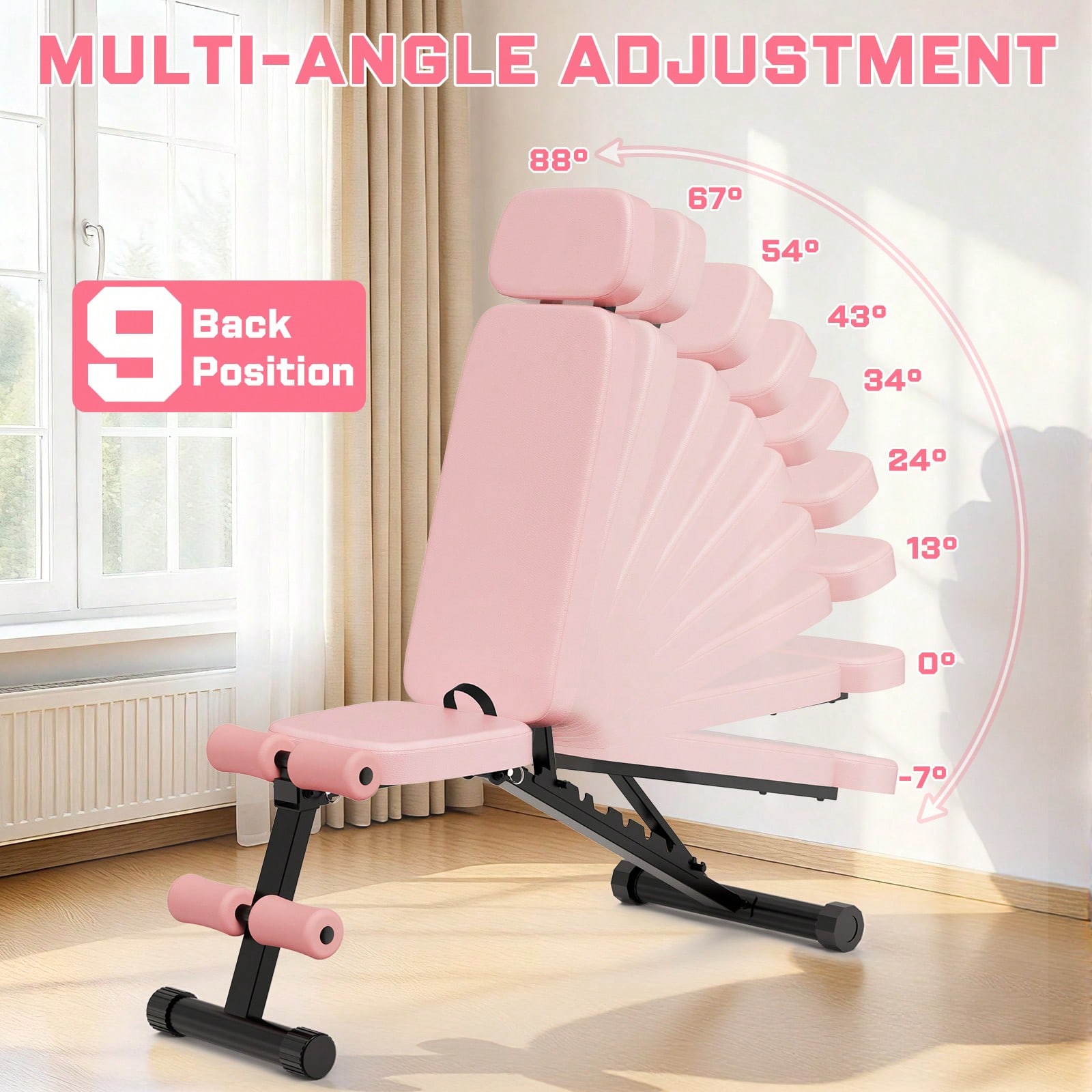 GIKPAL ม้านั่งยกน้ำหนักปรับได้ - Home Gym Luxury บทวิจารณ์และราคา