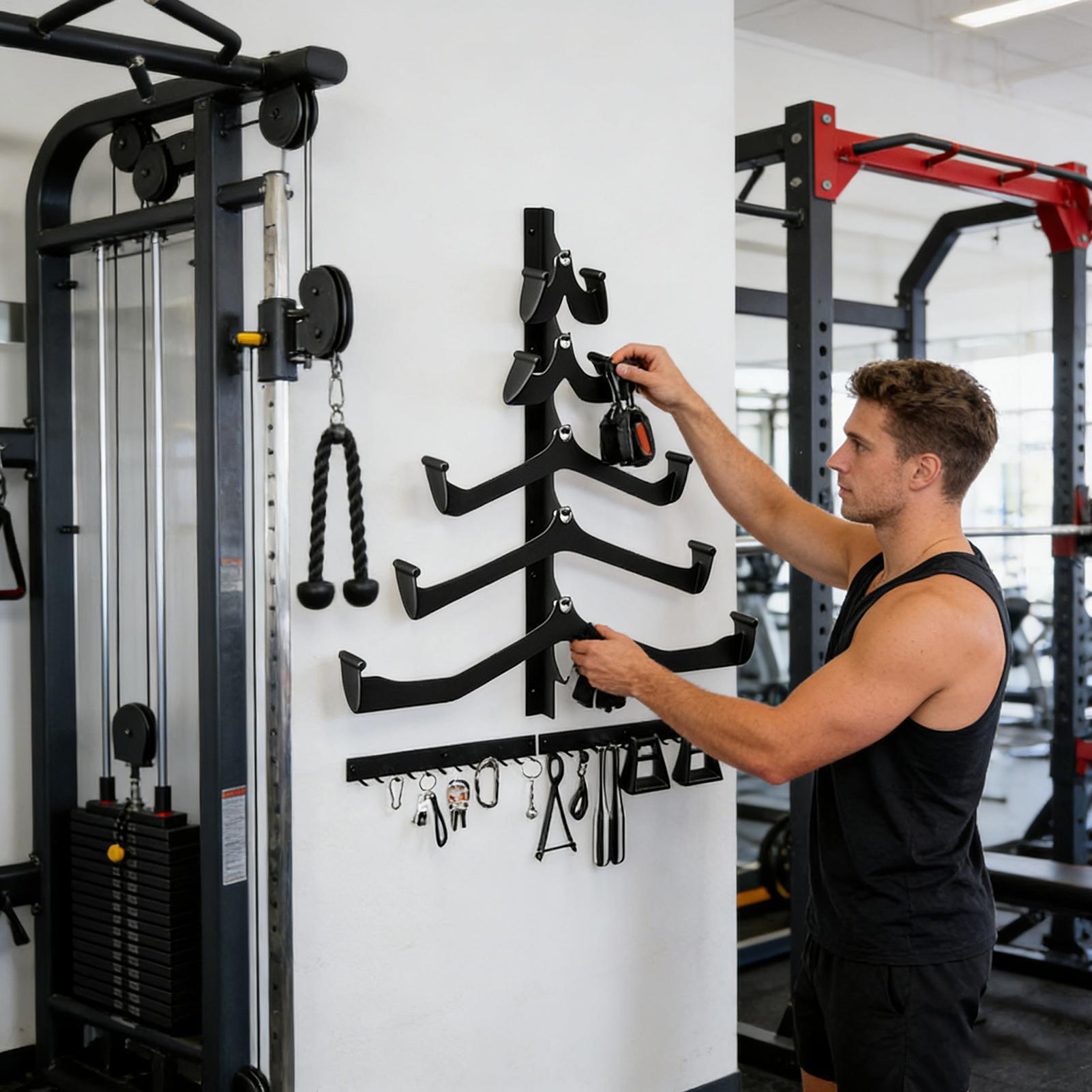 ชั้นวางอุปกรณ์ออกกำลังกายสำหรั - Home Gym Lat Pulldown Machine บทวิจารณ์และราคา