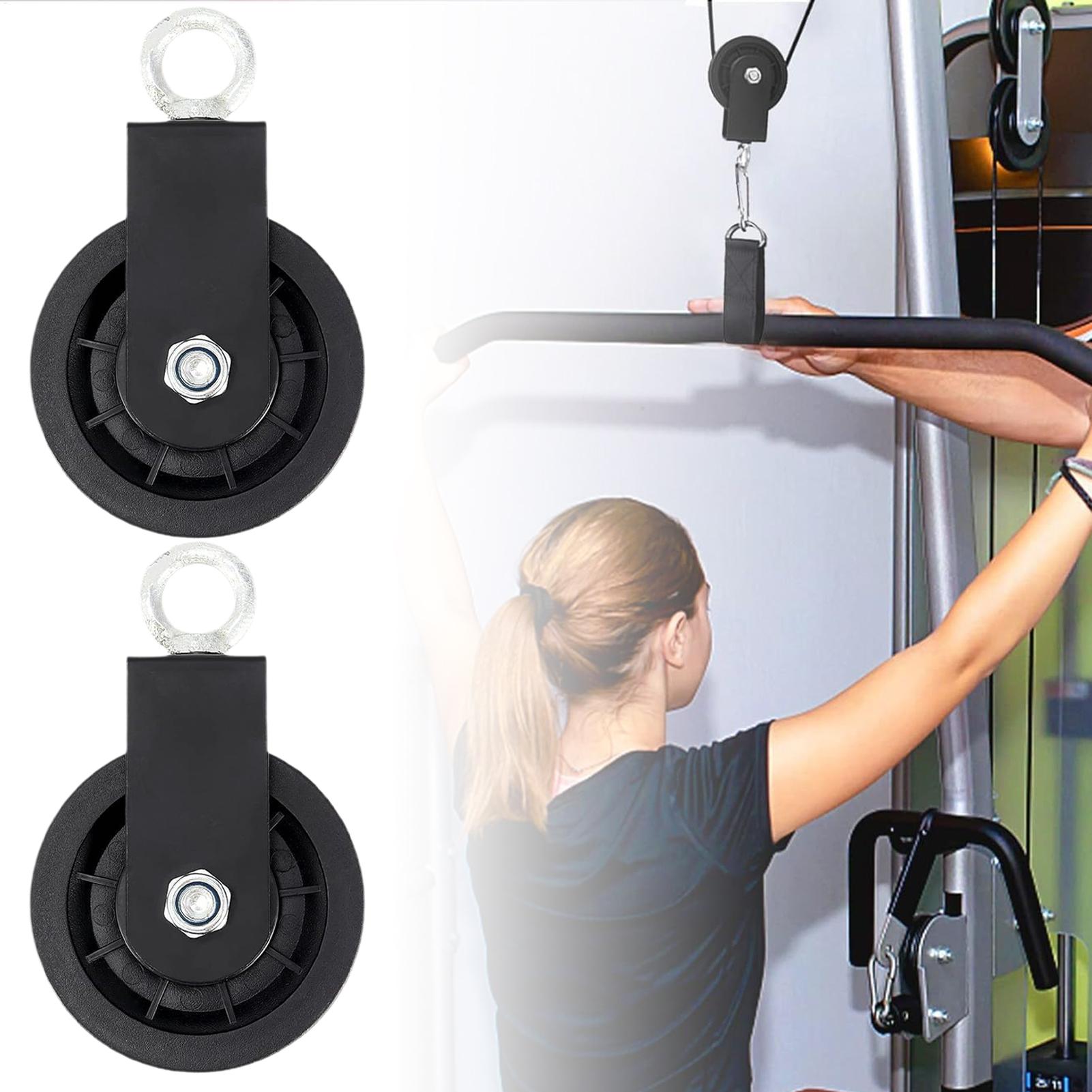 ล้อพูลเลย์เหล็กสำหรับยิม ทนทาน - Home Gym Cable Pulley System บทวิจารณ์และราคา