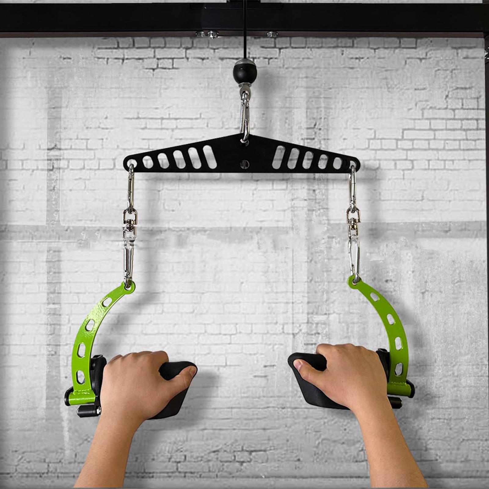 สายเครื่องสิ่งที่แนบมารอกระบบแ - Home Gym Cable Pulley System บทวิจารณ์และราคา