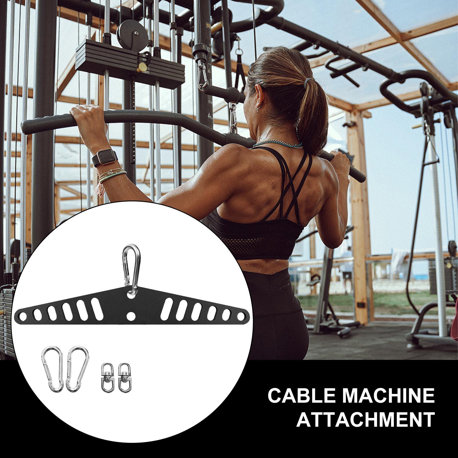 สายเครื่องสิ่งที่แนบมารอกระบบแ - Home Gym Cable Pulley System บทวิจารณ์และราคา