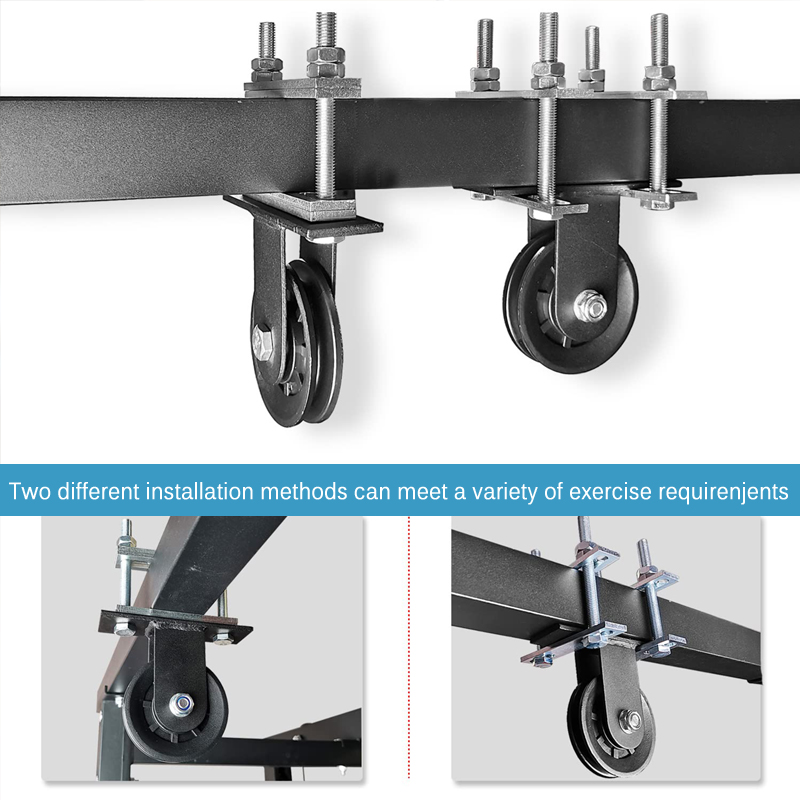 ระบบลูกรอกสําหรับงานหนัก - เคร - Home Gym Cable Pulley System บทวิจารณ์และราคา