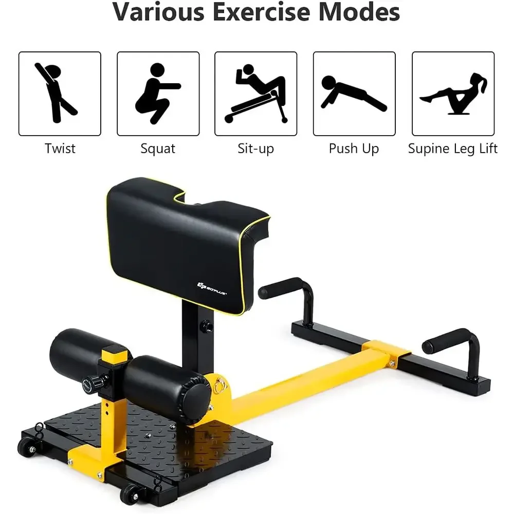 อุปกรณ์ออกกำลังกายแบบมัลติฟังก - Home Gym Yellow บทวิจารณ์และราคา