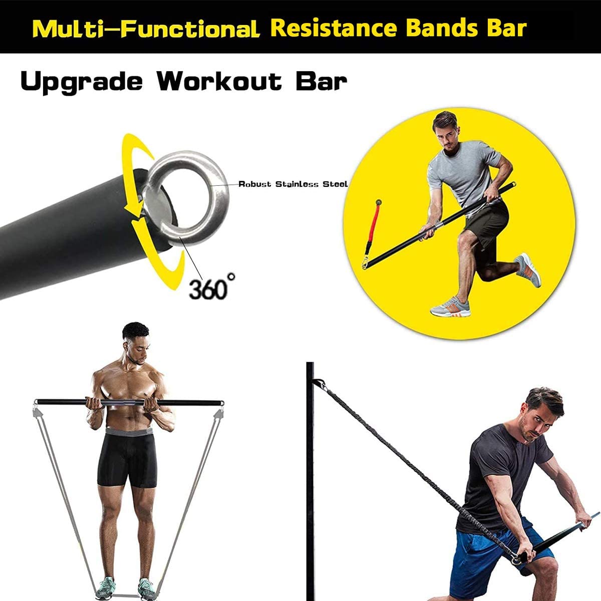150lb ฟิตเนส Booty ความต้านทาน - Home Gym House บทวิจารณ์และราคา