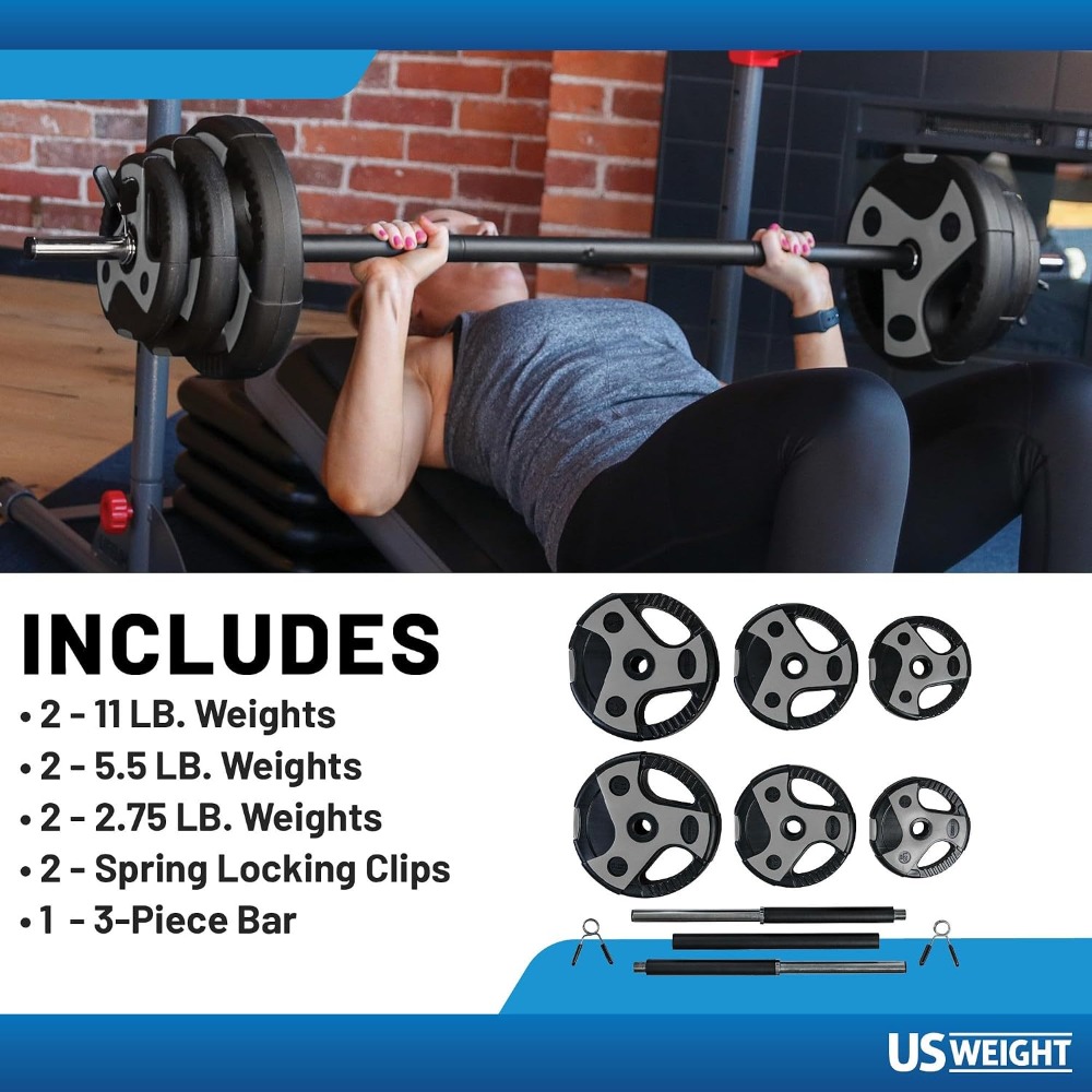 ชุดบาร์เบลน้ำหนักที่สมบูรณ์แบบ - Home Gym Weight บทวิจารณ์และราคา