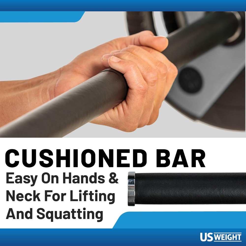 ชุดบาร์เบลน้ำหนักที่สมบูรณ์แบบ - Home Gym Weight บทวิจารณ์และราคา
